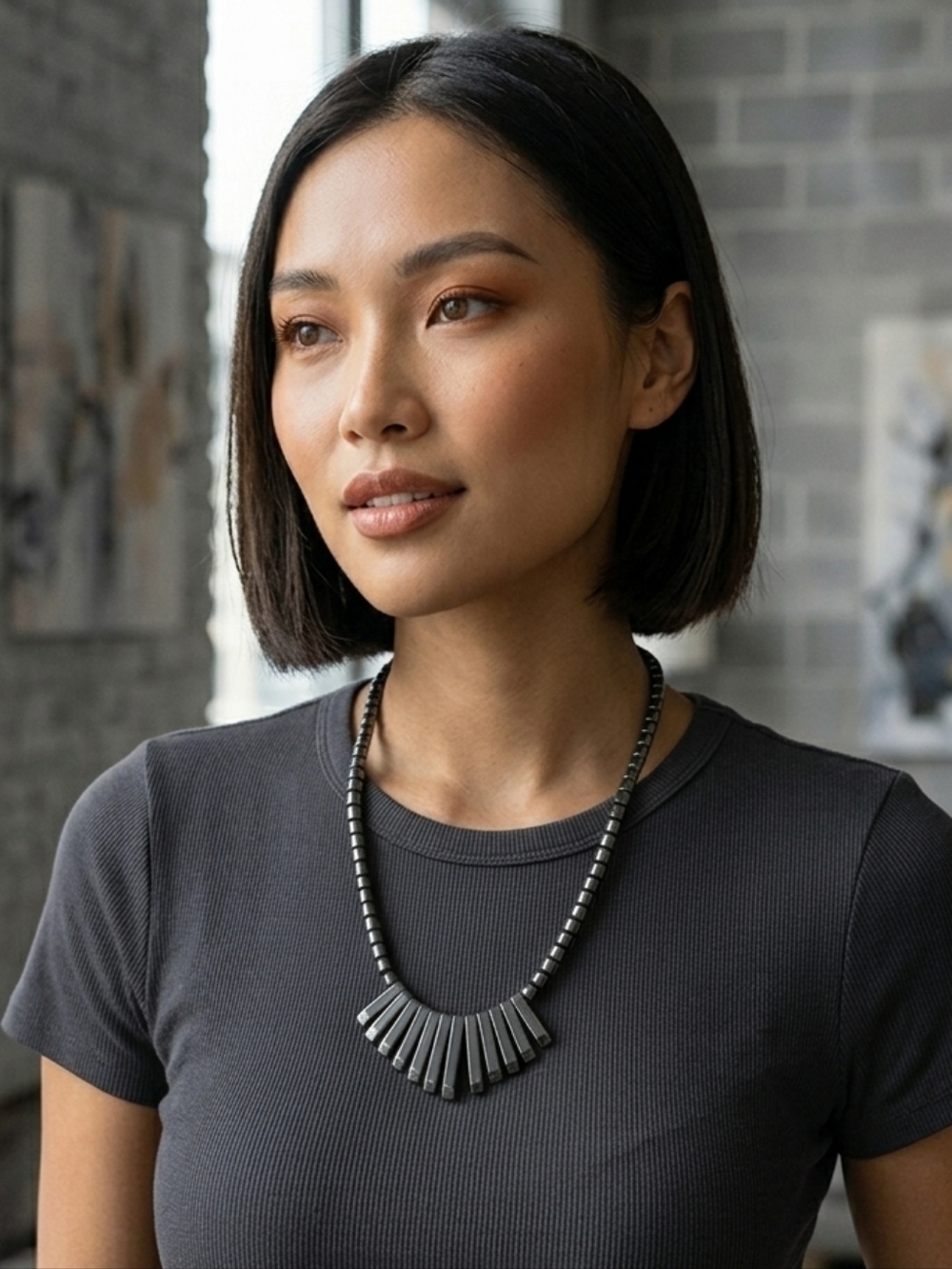 Hematite Necklace